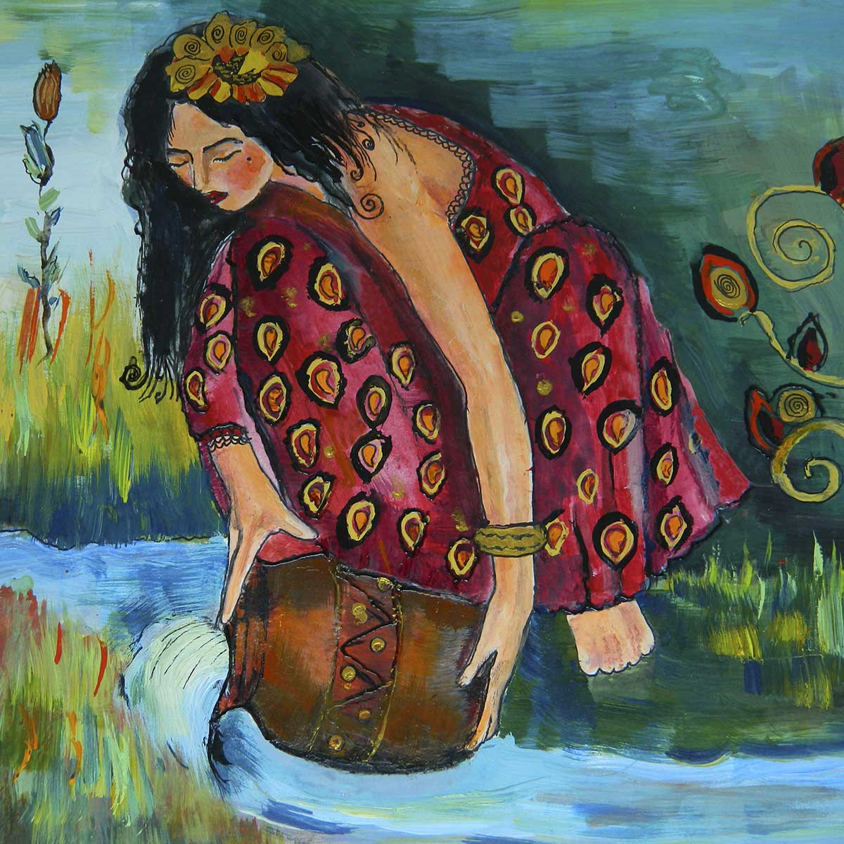 1200x1200 Rojo Y Negro - Latin American Painting