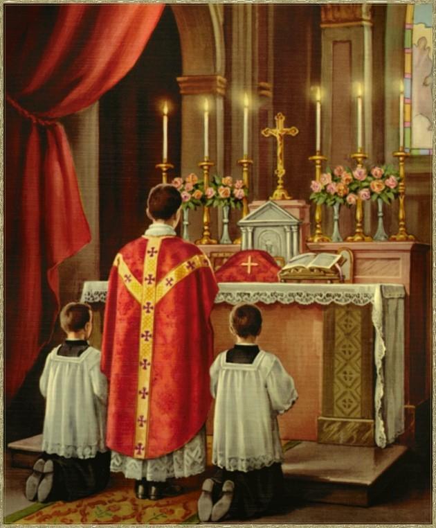 630x762 Finally, Dates For Mass In The Extraordinary Form For 2014 Latin - Latin Mass Painting