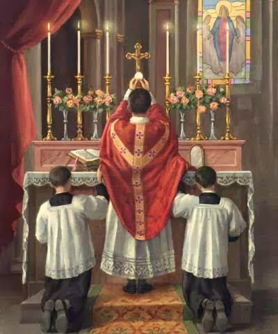 400x481 Latin Mass Dating Deacon Greg Kandra - Latin Mass Painting