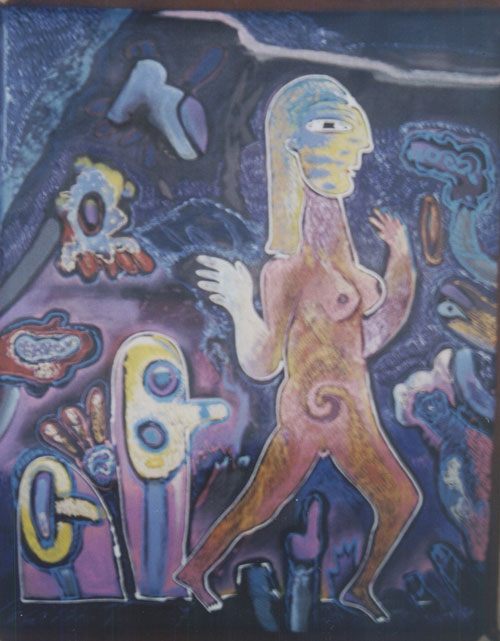 500x641 Bella Tipica 2 Is An Acrylic On Canvas Painting By Latin American - Latin Painting