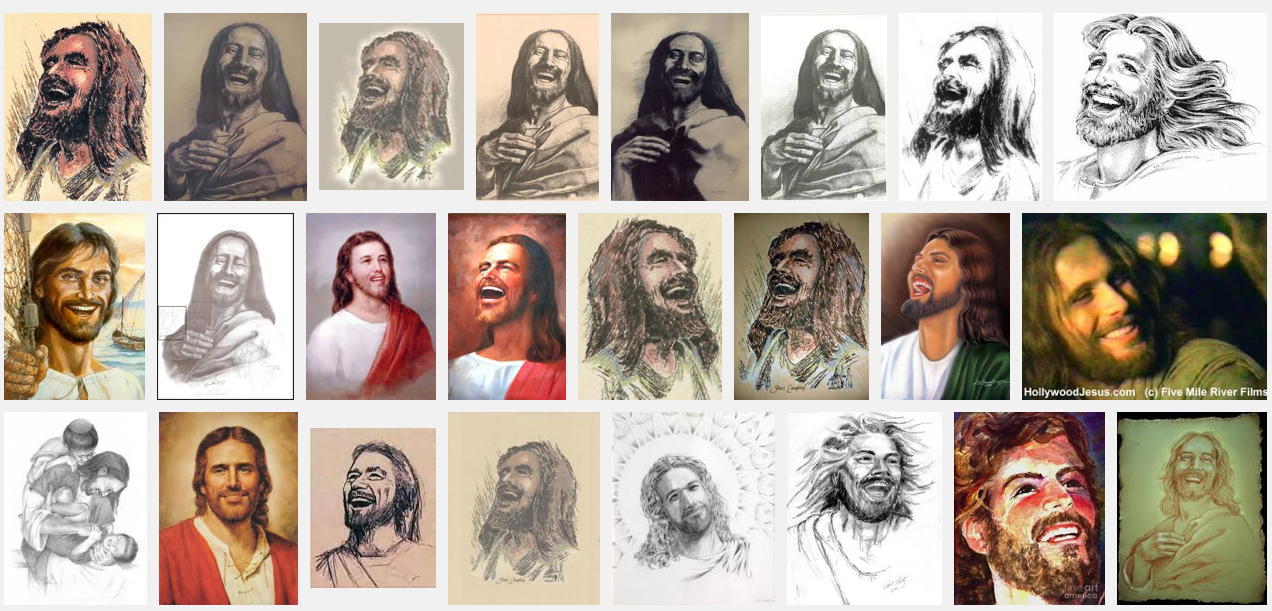 1272x611 Who Was Canadian Behind Iconic Image Of Jesus - Laughing Jesus Painting