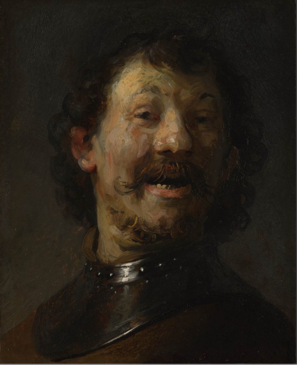 582x716 Artwork By Rembrandt Van Rijn - Laughing Painting