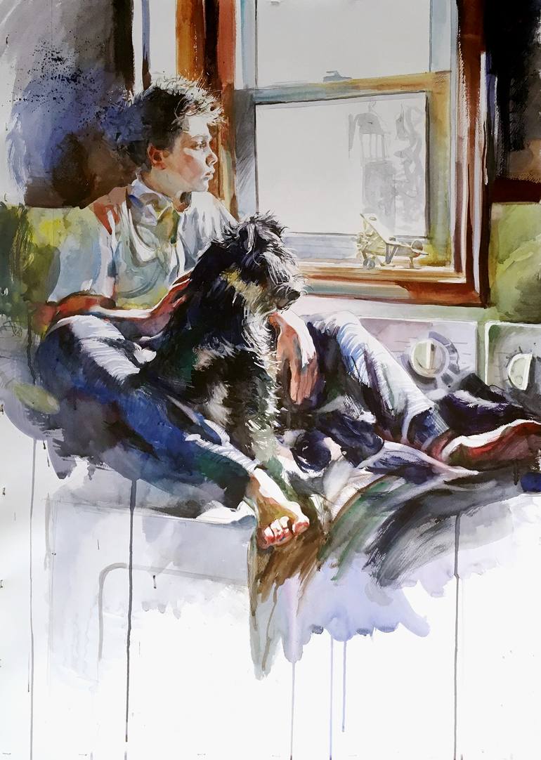 770x1082 Saatchi Art Laundry Room Painting By Gregory Radionov - Laundry Painting