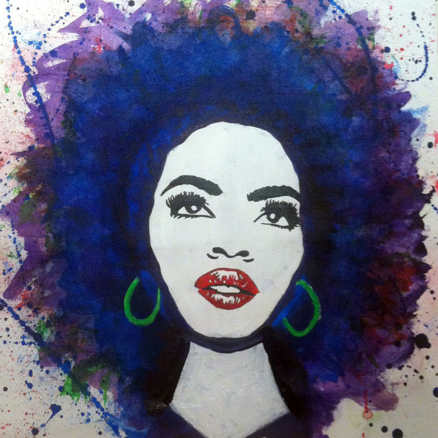 894x894 Lauryn Hill By Skhosla - Lauryn Hill Painting