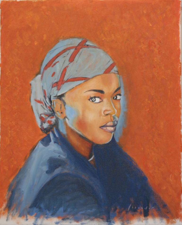 770x953 Saatchi Art Lauryn Hill Painting By Jamie Iskander - Lauryn Hill Painting