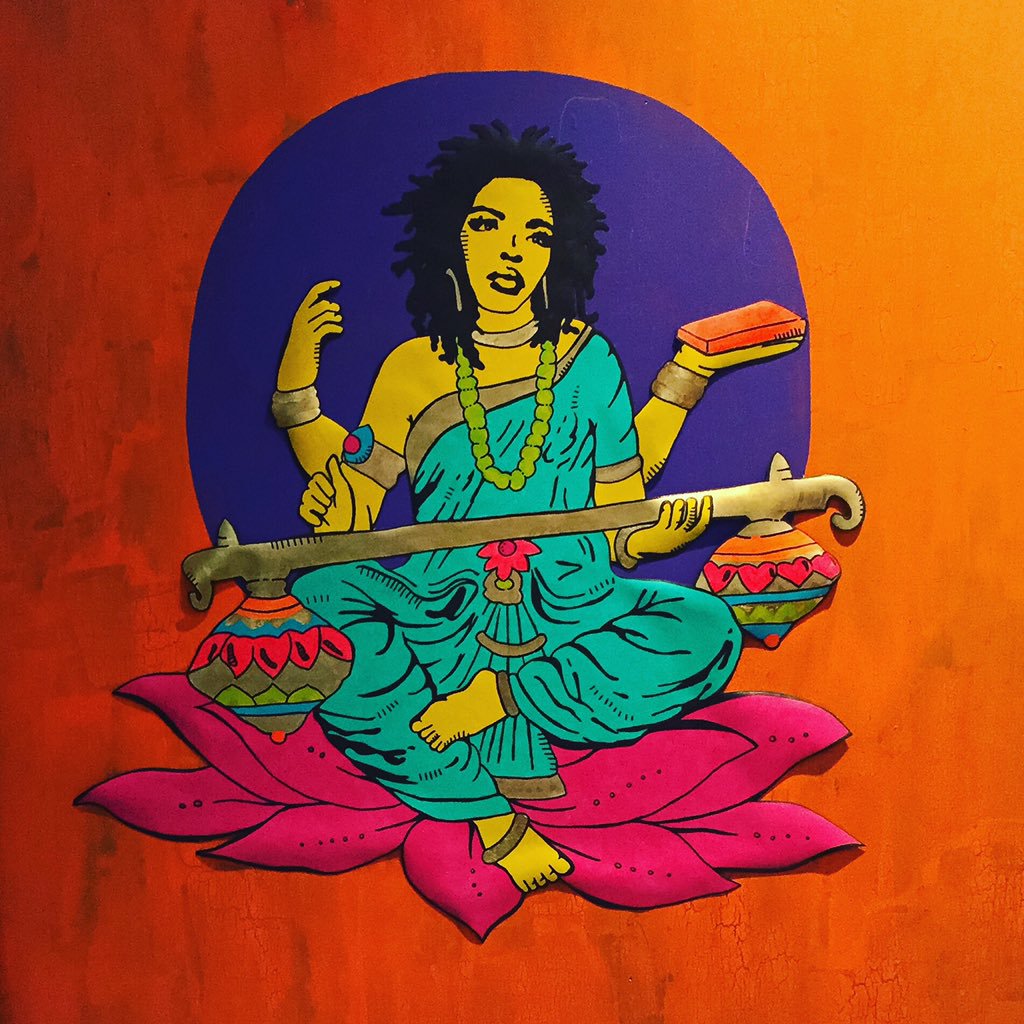 1024x1024 Closed On Twitter Lauryn Hill - Lauryn Hill Painting