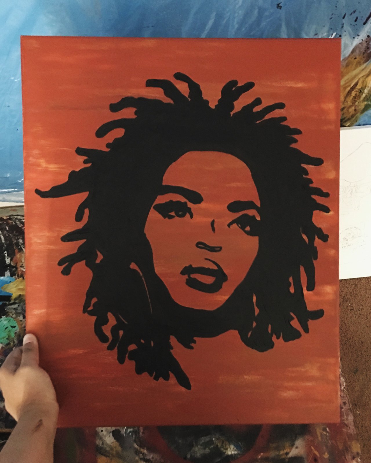 Lauryn Hill Painting at PaintingValley.com | Explore collection of ...