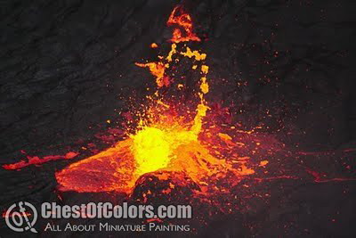 400x267 How To Make Lava Splashes - Lava Painting