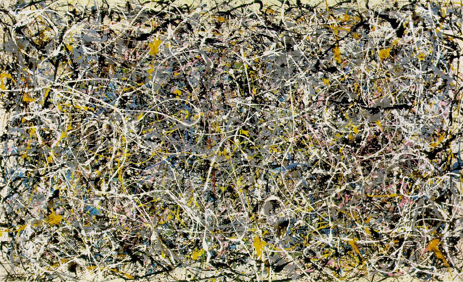 937x571 Jackson Pollock, Lavender Mist Number 1, 1950 (Primary Source Art - Lavender Mist Painting