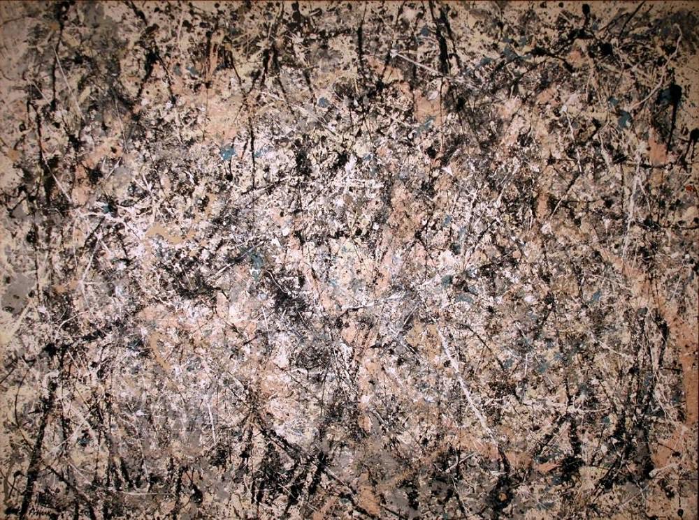 1000x745 Number One, 1950 (Lavender Mist) By Jackson Pollock - Lavender Mist Painting