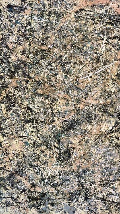 422x750 Jackson Pollack. Lavender Mist Paint Jackson Pollock - Lavender Mist Painting