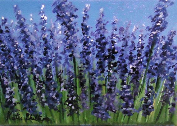 570x406 Lavender Painting - Lavender Painting