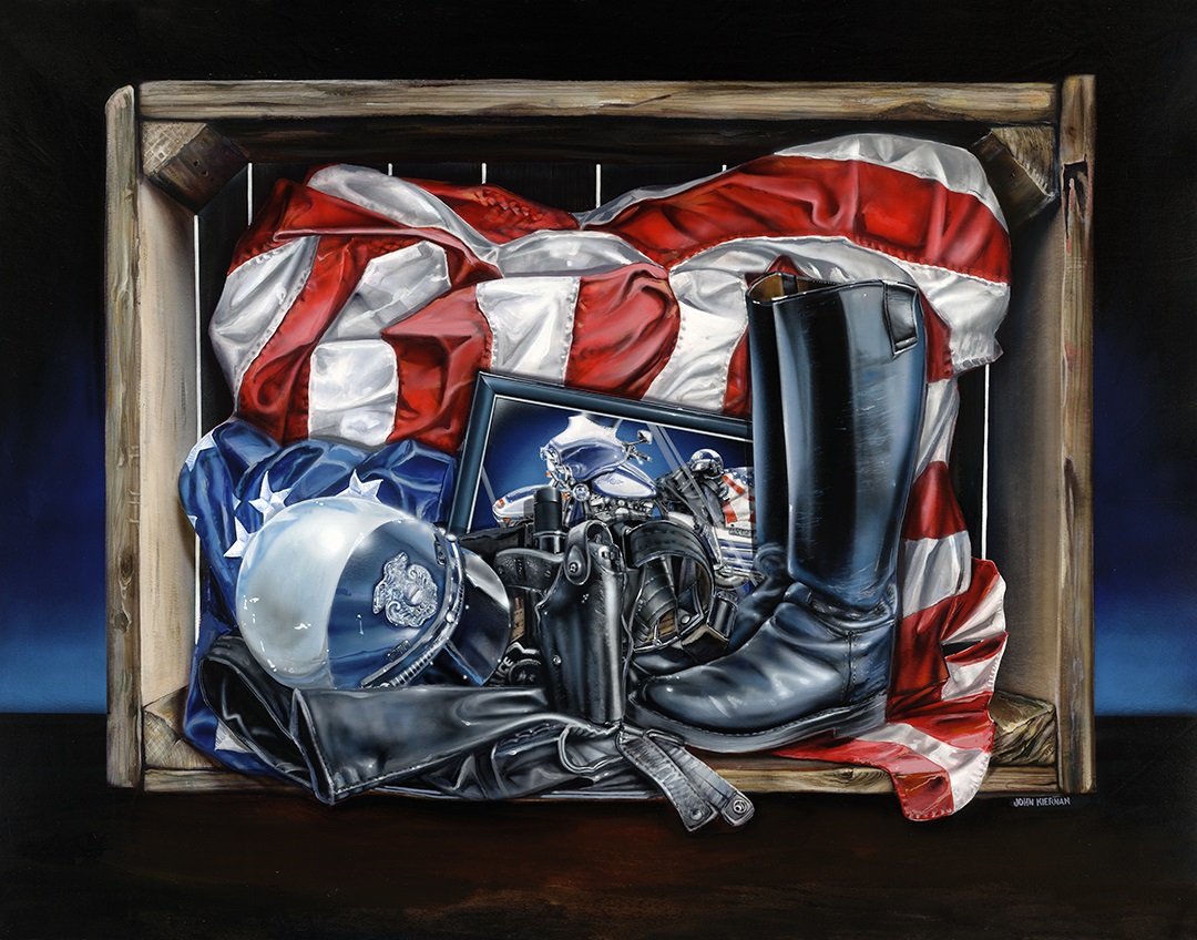 1080x848 Gallery - Law Enforcement Painting