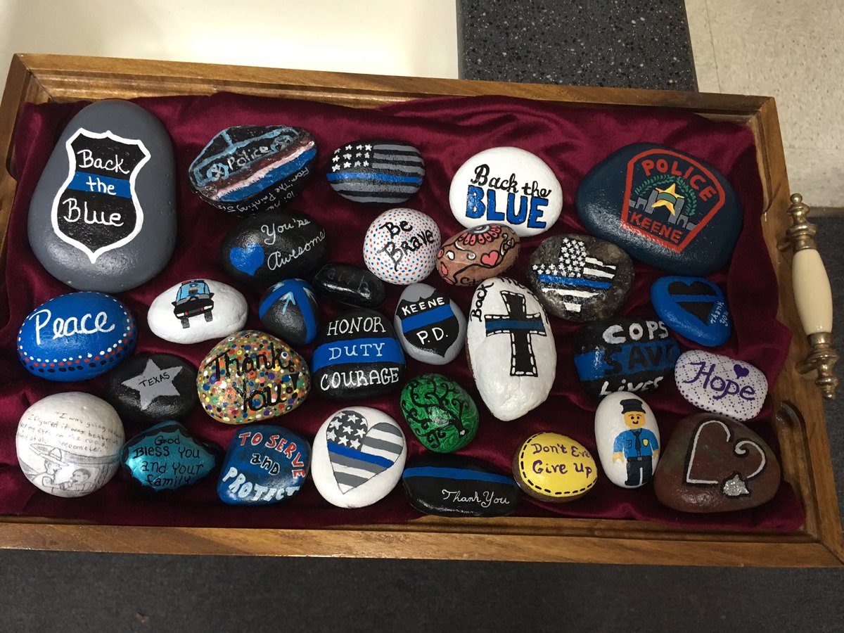 1200x900 Keene Police Dept On Twitter Thank You To Susan Gutwa - Law Enforcement Painting