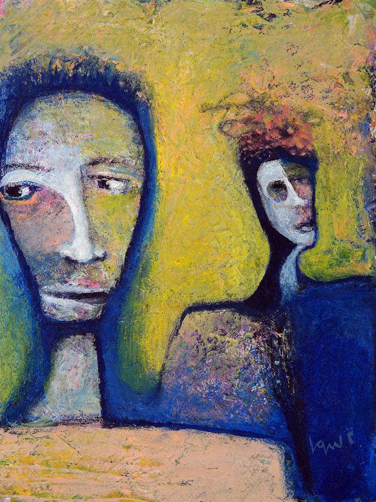 770x1027 Saatchi Art Indifference Painting By Ken Law - Law Painting