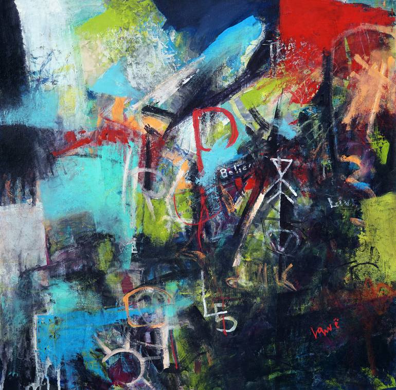 770x759 Saatchi Art Year's End Painting By Ken Law - Law Painting