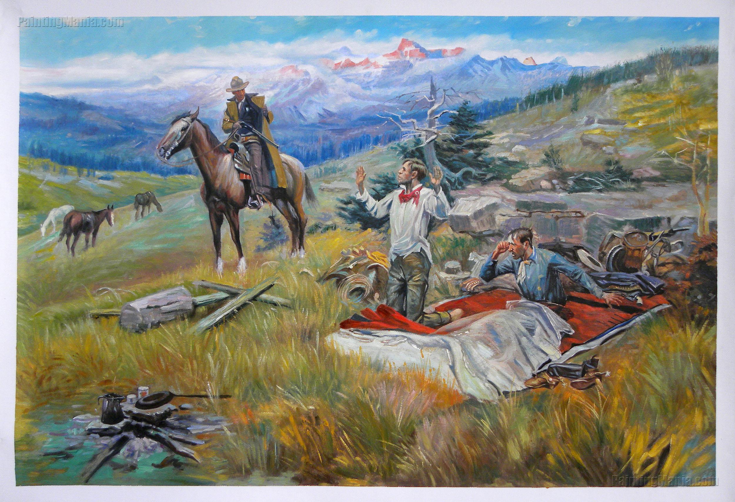 2500x1709 Call Of The Law - Law Painting