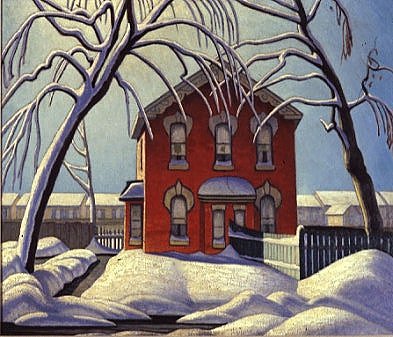 393x337 Monday's Muse Lawren Harris - Lawren Harris Painting