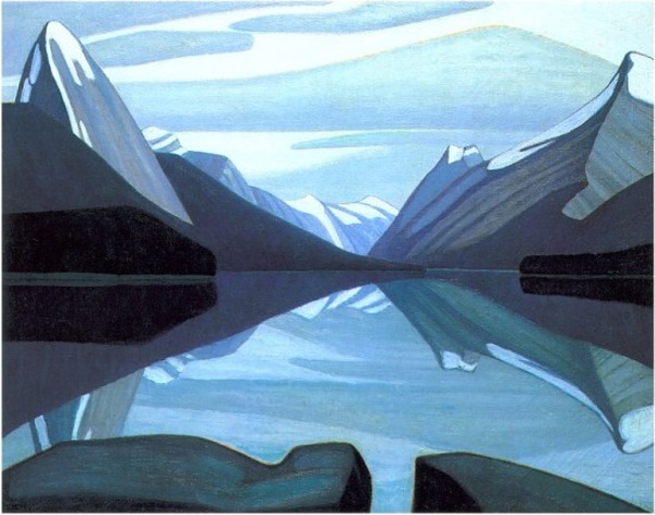 600x472 Mountains And Light By Canadian Artist Lawren Harris - Lawren Harris Painting
