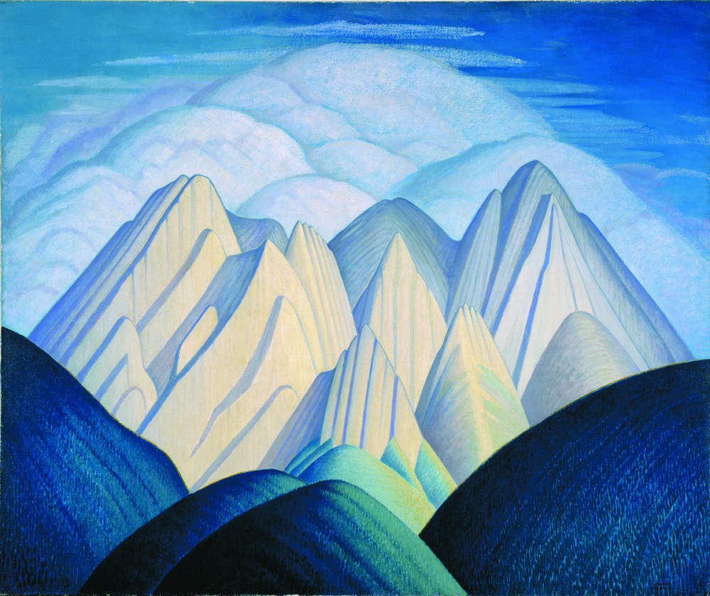 1000x840 Thoroughly Modern Lawren Border Crossings Magazine - Lawren Harris Painting
