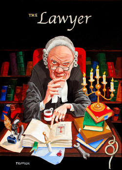 250x348 Lawyer Paintings - Lawyer Painting