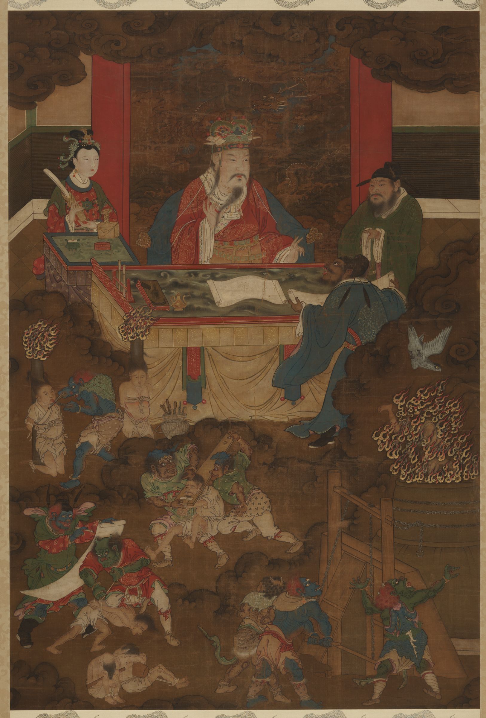 1626x2400 Reigning Over A Hellish Bureaucracy Index Magazine Harvard Art - Layers Of Hell Painting