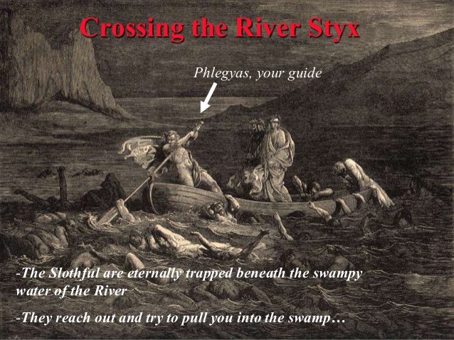 638x479 Dante's Inferno - Layers Of Hell Painting