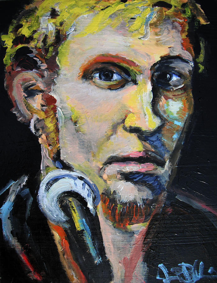 690x900 Layne Staley Painting By Jon Baldwin Art - Layne Staley Painting