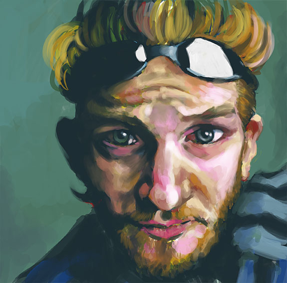 575x568 Layne Staley By The Real Tunners - Layne Staley Painting