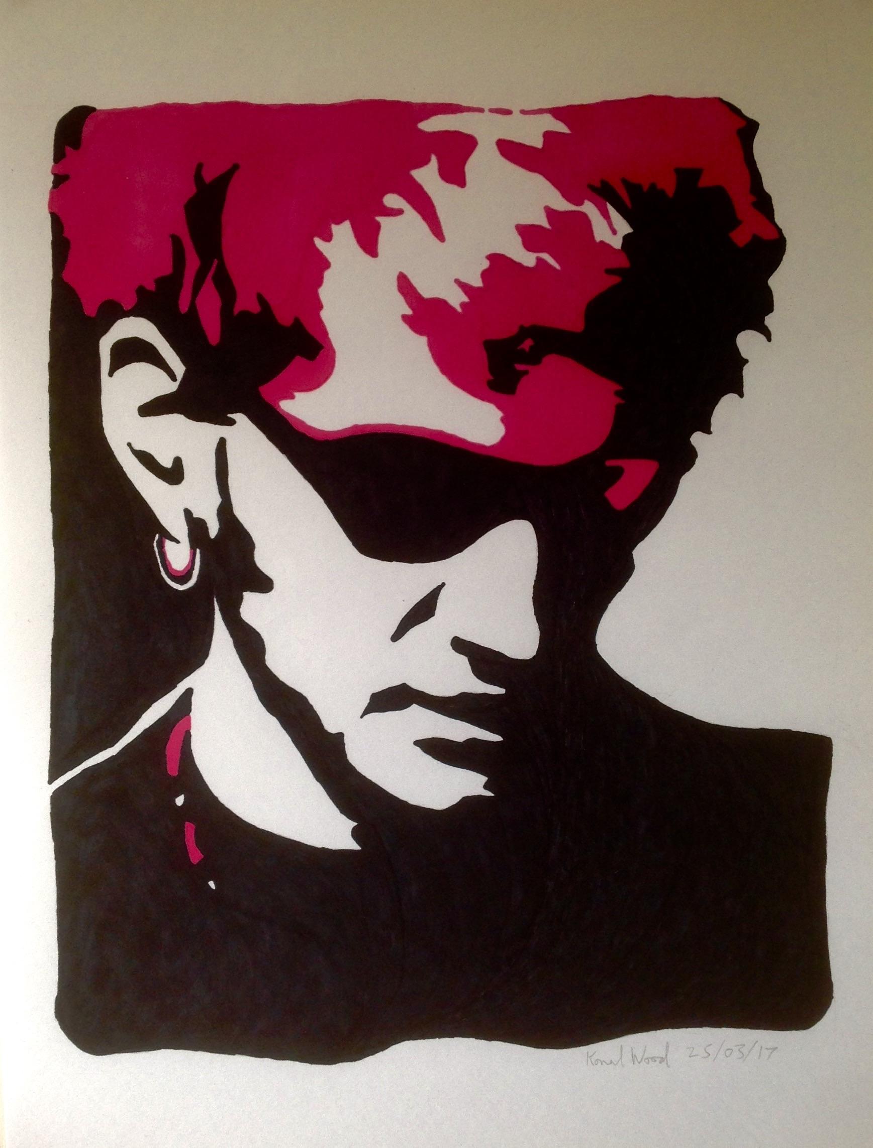1737x2283 Layne Staley Drawing Grunge - Layne Staley Painting