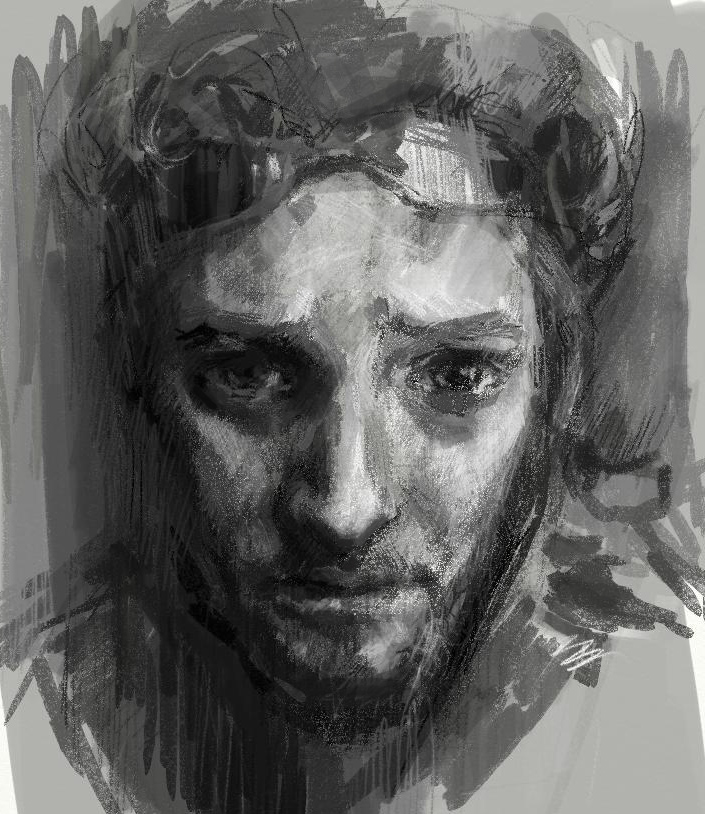 705x814 Layne Staley By Smokepaint - Layne Staley Painting