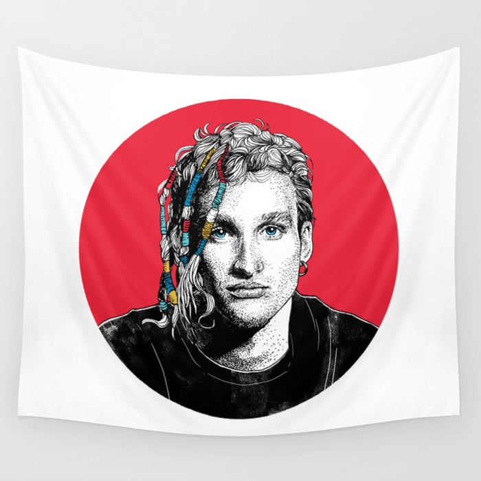 700x700 Mr Layne Staley Wall Tapestry By Milenawong Society6 - Layne Staley Painting