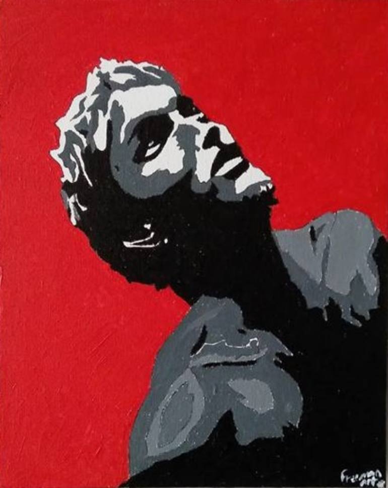 770x968 Saatchi Art Layne Staley Painting By Lasha Nasaridze - Layne Staley Painting