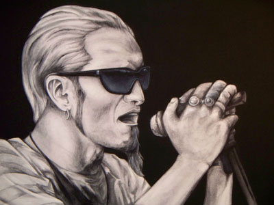 400x300 Layne Staley Painting This Painting Is Done In Acrylic - Layne Staley Painting