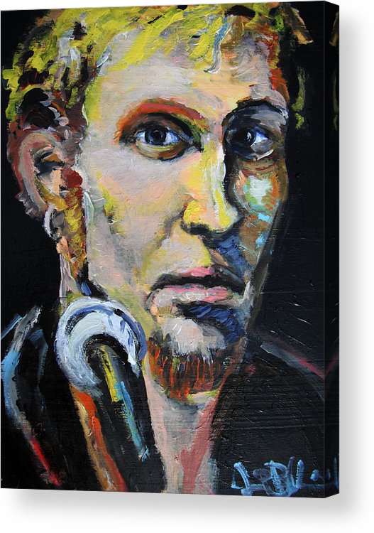 527x750 Layne Staley Acrylic Print By Jon Baldwin Art - Layne Staley Painting