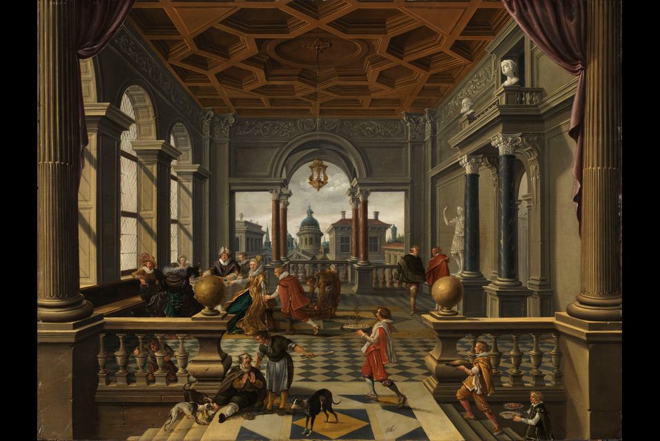 956x640 Parable Paintings - Lazarus And The Rich Man Painting