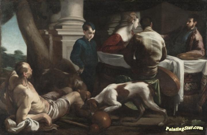 720x472 Lazarus And The Rich Man Artwork By Jacopo Bassano Oil Painting - Lazarus And The Rich Man Painting