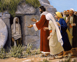 270x220 Pictures Of Lazarus - Lazarus Come Forth Painting