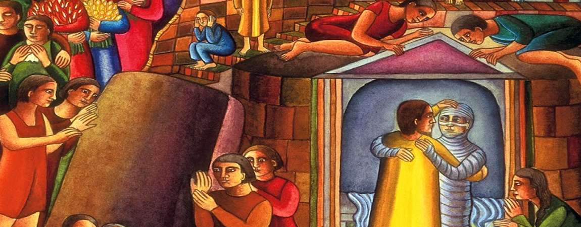 1150x450 Trinity Special - Lazarus Come Forth Painting