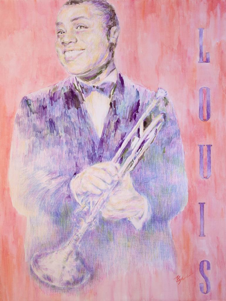 770x1024 Saatchi Art Louis Painting By L C - Lc Painting