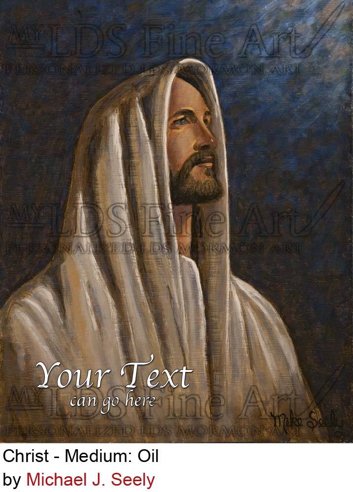 717x1000 My Lds Fine Art Christ Lds Mormon Temple Art Painting By Michael - Lds Painting