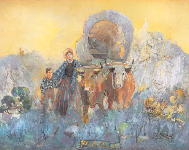 623x497 Not Alone - Lds Painting