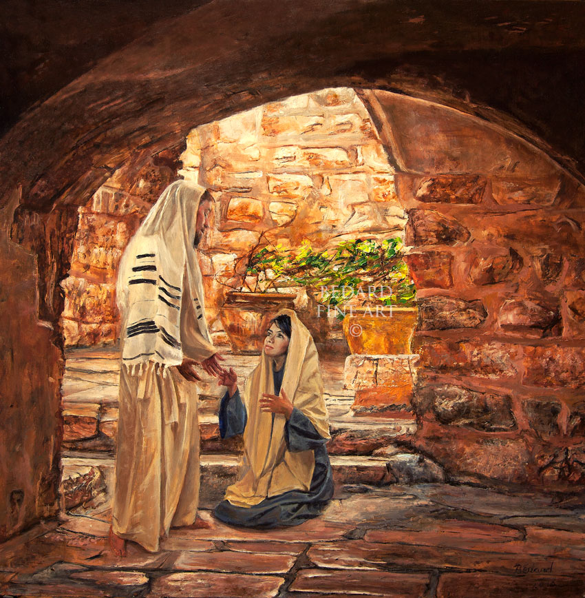 850x868 Daughter Of Zion - Lds Painting