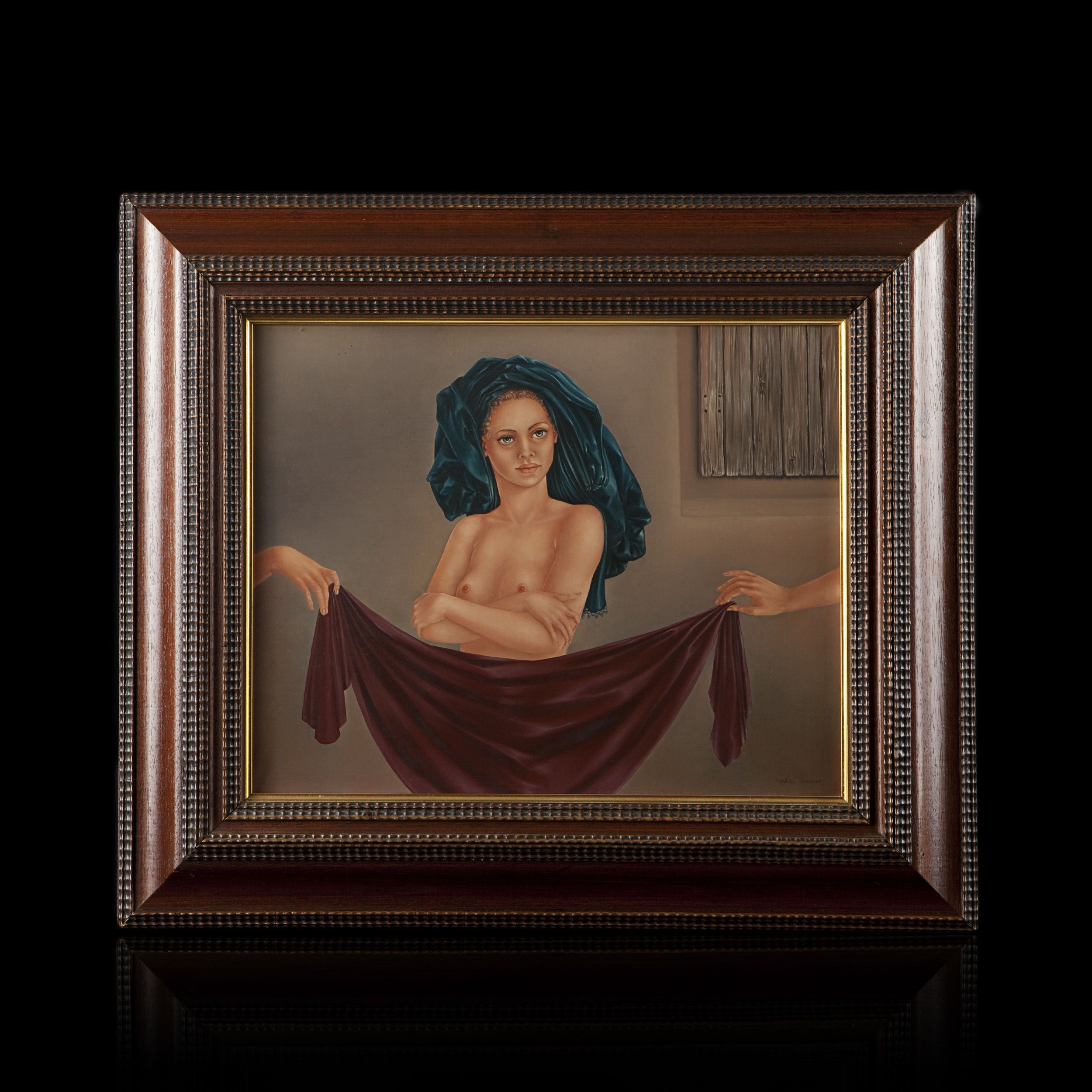 2500x2500 Sophie Busson. The Bath, Painting - Le Bain Painting