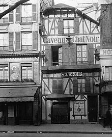 220x269 Le Chat Noir - Le Chat Noir Painting