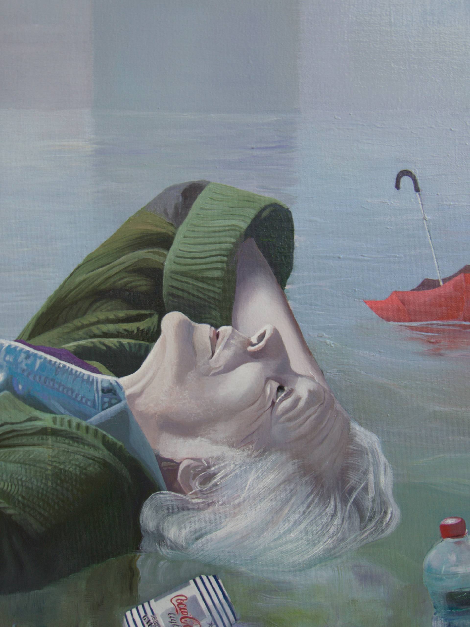 1920x2560 Saatchi Art After Me The Deluge Moi Le Biennale - Le Deluge Painting