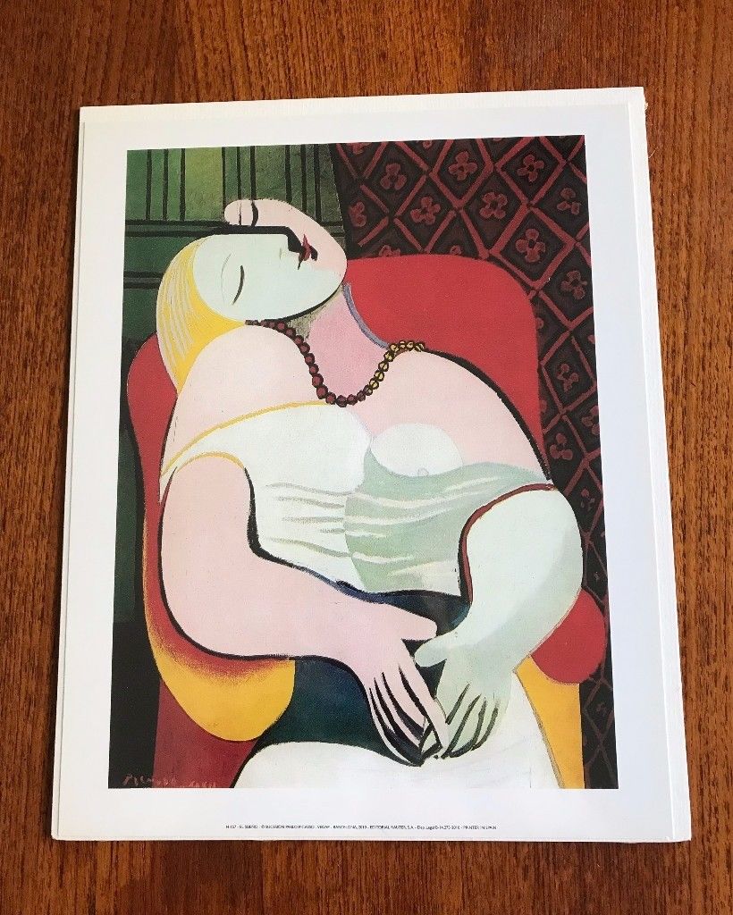 820x1024 Pablo Picasso New Le (The Dream) Poster 24x30 In Hackney - Le Reve Painting