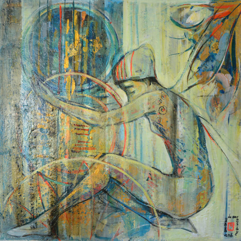 800x800 Unique Artwork Le From The Artist Baubeau De - Le Reve Painting