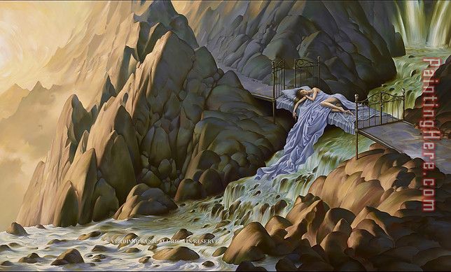 644x389 Vladimir Kush Le Reve Painting Anysize 50% Off - Le Reve Painting