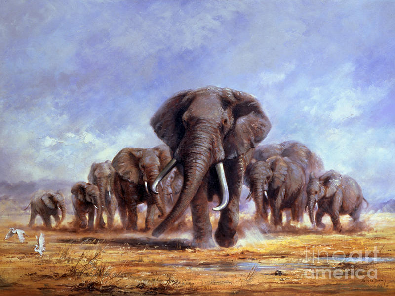 800x600 The Leader Painting By Silvia Duran - Leader Painting